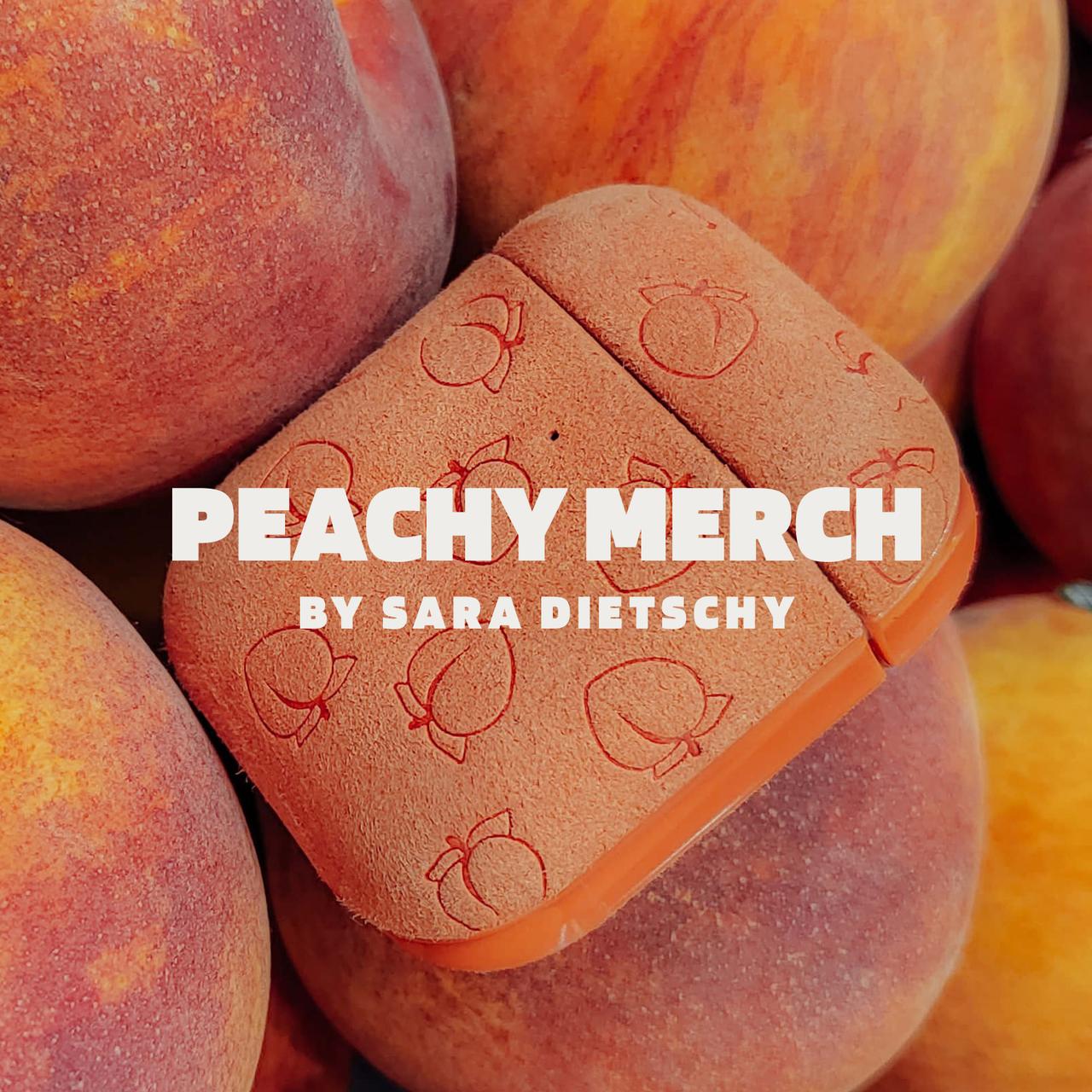 Peachy Merch by Sara Dietschy