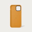 311 125 Moment i Phone12 Plus Thin Case Mustard Yellow 2 front