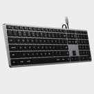Moment Satechi ST UCSW3 M Slim W3 Wired Backlit Keyboard Space Gray 02