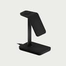 Shopmoment twelve south hirise 3 wireless charging stand angled front view