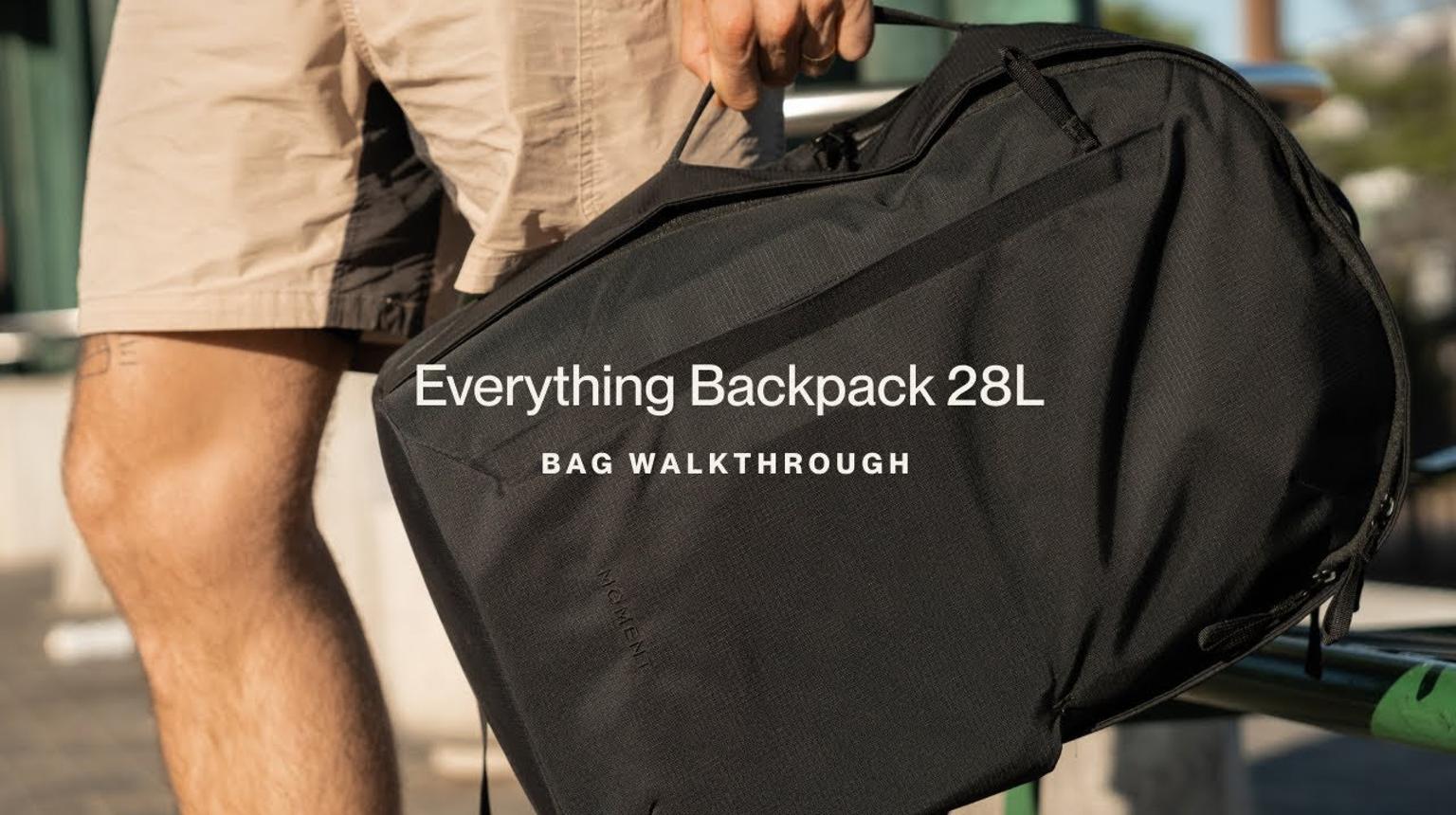 Moment Everything Backpack - 28L Weekender - Black (106-193) - Moment