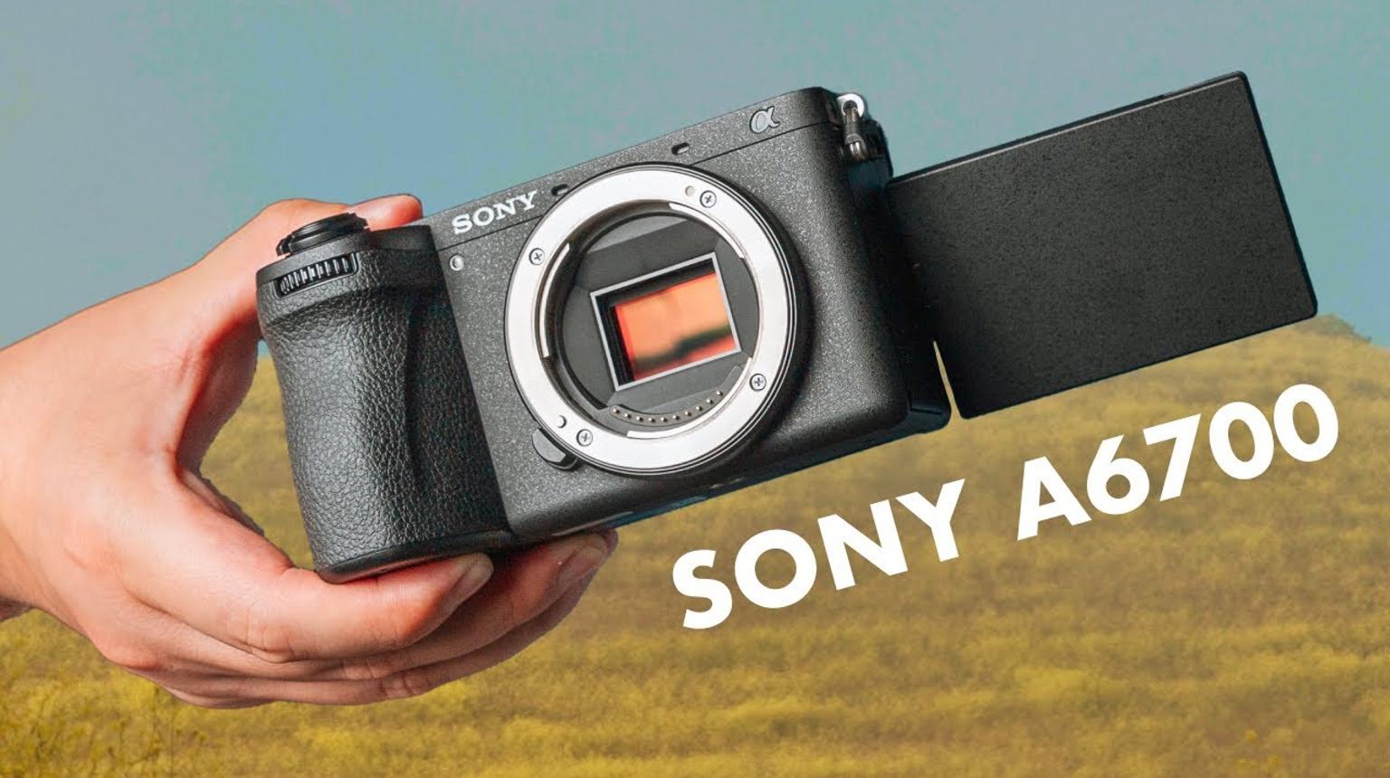 Sony Alpha 6700 – APS-C Interchangeable Lens Hybrid Camera (Body Only) -  ILCE6700/B