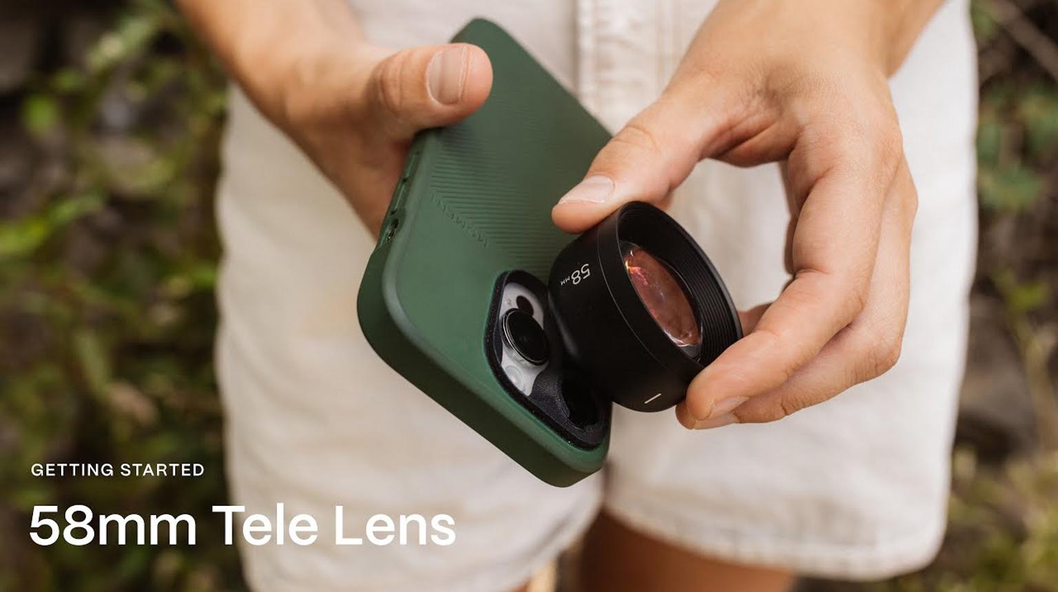 Moment T-Series - Tele 58mm Lens (130-104) - Moment