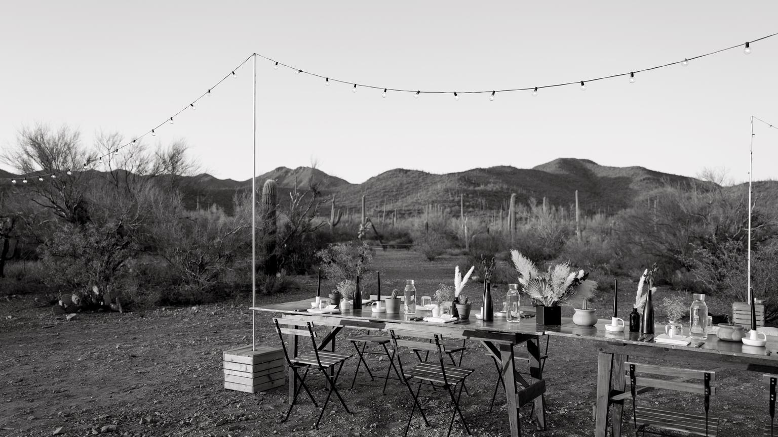 Leica Q2M - Pretty tabletop setup in the desert.