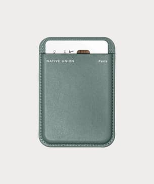 Moment Native Union RECLA GRN WAL Re Classic Magnetic Wallet Slate Green 02