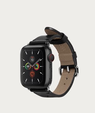 Moment Native Union STRAP AW S BLK Classic Leather Strap for Apple Watch 38 40 41mm Black thumbnail