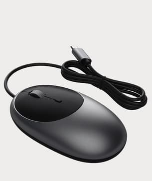 Moment Satechi ST AWUCMM Satechi C1 USB C Wired Mouse Space Gray Thumbnail