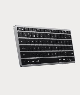 Moment Satechi ST BTSX1 M Slim X1 Bluetooth Backlit Keyboard Space Gray 02