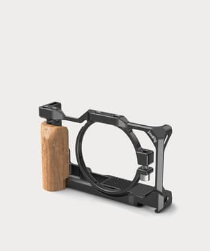 Moment Small Rig 2937 Cage with Wooden Handgrip for Sony ZV1 Camera thumbnail