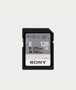 Moment Sony SFE128 A 128 GB E Series UHS II SDXC Memory Card thumbnail