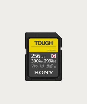Moment Sony SFG256 T T1 Sony 256 GB TOUGH G Series UHS II SDXC Memory Card thumbnail