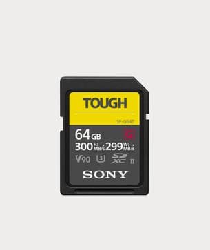 Moment Sony SFG64 T T1 64 GB SF G Tough Series UHS II SDXC Memory Card thumbnail