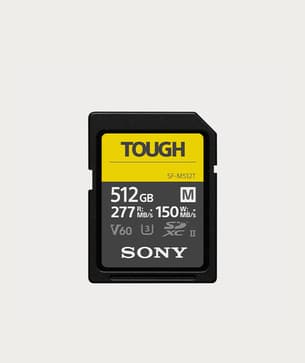 Moment Sony SFM512 T T1 512 GB TOUGH M Series UHS II SDXC Memory Card thumbnail