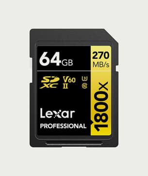 Moment Lexar Professional SDXC 64 GB 1 Memory Card THUMBNAIL 01