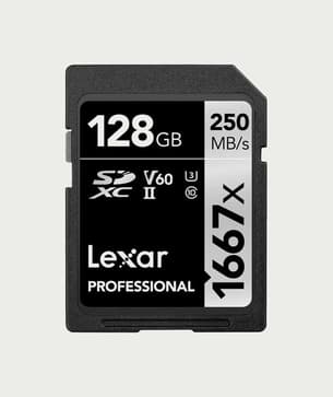 Moment Professional SDXC Memory Card 1667x UHS II Class 10 128 GB 1 Memory Card THUMBNAIL 01