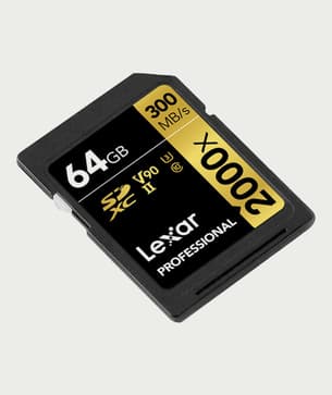 Moment Professional SDXC Memory Card 2000x UHS II Class 10 64 GB 2