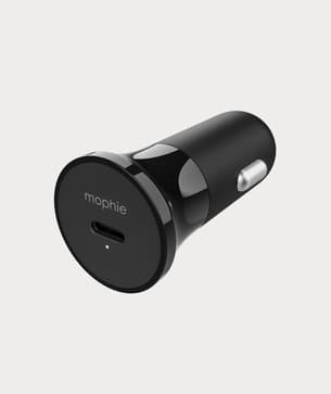 Mophie 409905969 Single Port 18 W Car Charger USB C PD Adapter thumbnail