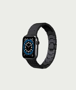 Shopmoment Pitaka Carbon Fiber Link Band for Apple Watch Modern 2