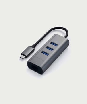 Shopmoment Satechi Type C 2 in 1 USB Hub with Ethernet 1