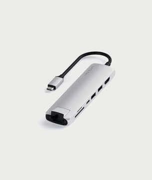Shopmoment Satechi USB C Slim Multi Port with Ethernet Adapter 1