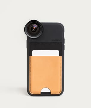 Moment iphone XS wallet case tan 02