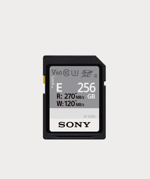 Moment Sony SFE256 T1 256 GB SF E Series UHS II SDXC Memory Card thumbnail