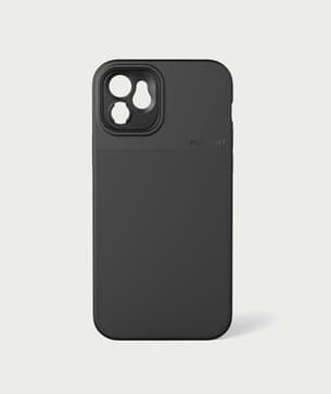 Shopmoment case for iphone 12 12 plus black w drop in lens mount
