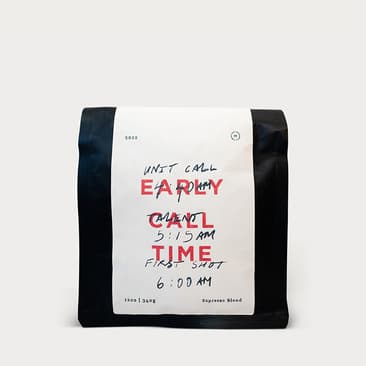 Moment CC Early Call Time Coffee Early Calltime Espresso Blend thumbnail