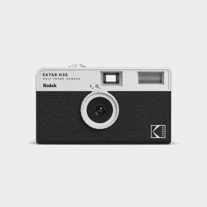 Kodak RK0101 EKTAR H35 Half Frame Film Camera Black 01