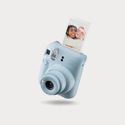 Moment Fujifilm 16806248 INSTAX MINI 12 Instant Film Camera Pastel Blue 06