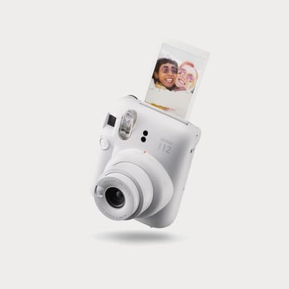 Moment Fujifilm 16806274 INSTAX MINI 12 Instant Film Camera Clay White 06