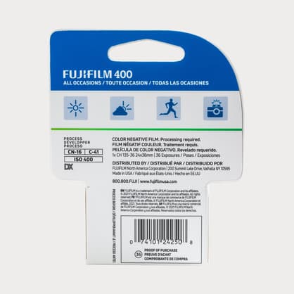 Moment Fujifilm 600022184 135 FUJIFILM 400 36 EX1 CD 03