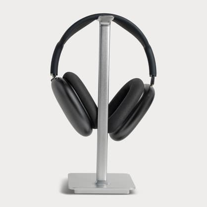 Moment Lab22 214 010 The Heavy Metal Headphone Stand Silver 03