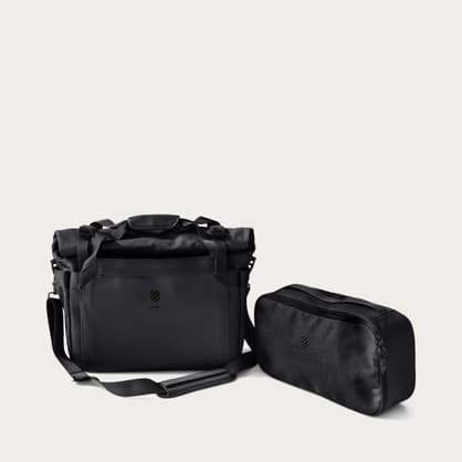 Moment Langly WKNDFLT0 BLK Weekender Flight Bag With Cube 09