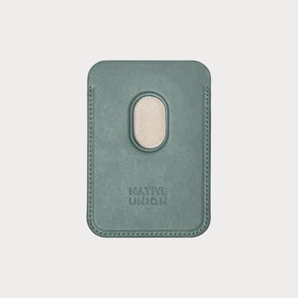 Moment Native Union RECLA GRN WAL Re Classic Magnetic Wallet Slate Green 04