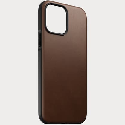 Moment Nomad NM01059585 Modern Leather i Phone Case for i Phone 13 Pro Max Rustic Brown Leather 02