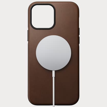 Moment Nomad NM01059585 Modern Leather i Phone Case for i Phone 13 Pro Max Rustic Brown Leather 04