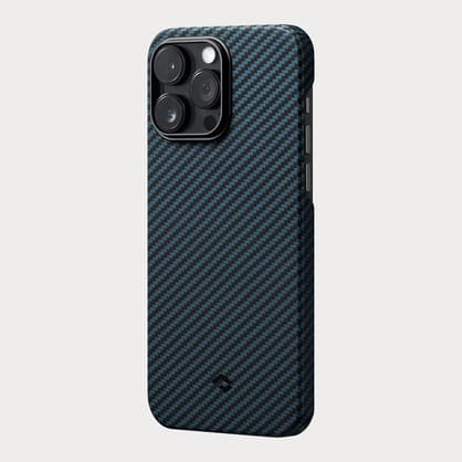Pitaka MagEZ Case 3 for iPhone 14 Pro - 1500D Black/Blue… - Moment