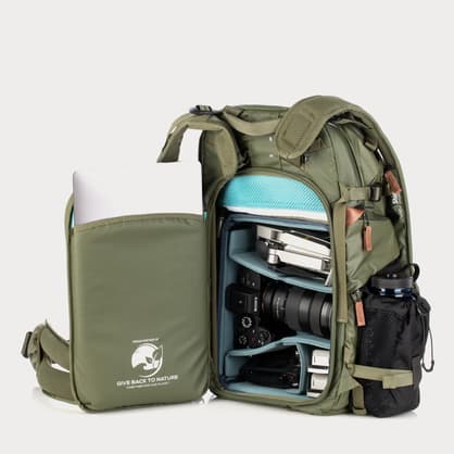 Moment Shimoda 520 153 Explore V2 25 Starter Kit with Small Mirrorless Core Unit Army Green 02