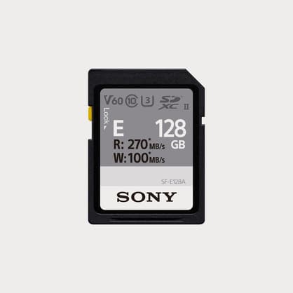 Moment Sony SFE128 A 128 GB E Series UHS II SDXC Memory Card 01
