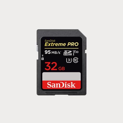 Moment sandisk SDSDXXG 032 G ANCIN Extreme Pro SDHC Memory Card 32 G 01