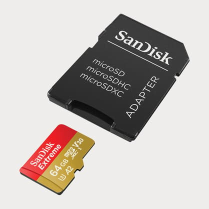 Moment sandisk SDSQXA2 064 G AN6 MA Extreme micro SDXC Memory Card 64 GB 03
