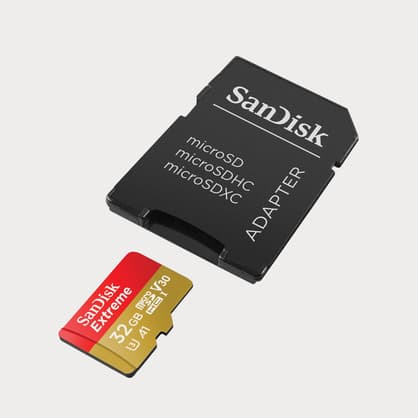 Moment sandisk SDSQXVF 032 G AN6 MA San Disk Extreme micro SDHC Memory Card 32 GB 03