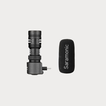 Moment saramonic SMARTMICUC Smart Mic UC Compact Directional Microphone with USB C Connector for Android Smartphones Tablets 01