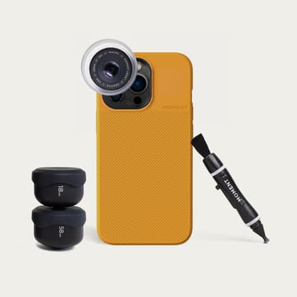 Moment - Set of three Moment Lenses, our Phone Case, and a… - Moment