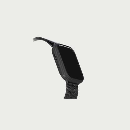 Shopmoment Pitaka Air Case for Apple Watch Series 7 8 45mm angled