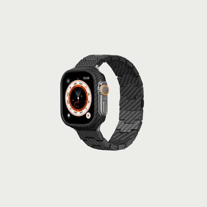 Shopmoment Pitaka Carbon Fiber Link Band for Apple Watch Retro 1