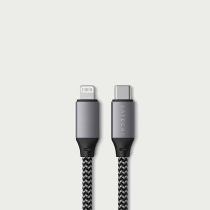 Shopmoment Satechi USB C to Lightning Cable 10 Inches 3