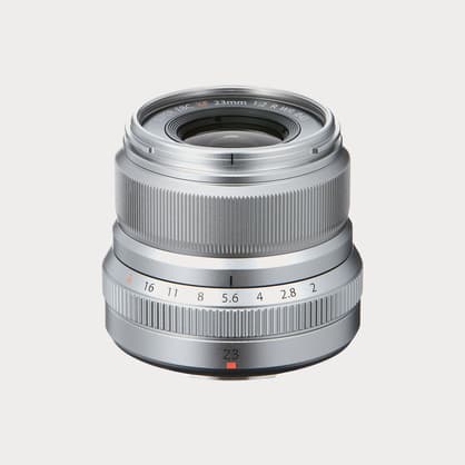 Fujifilm XF 23mm F2 R WR Lens - Silver (16523171) - Moment