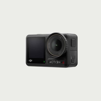 DJI Action 2 Power Combo WITHOUT Magnetic Protective Case, Action Camera  with Extended Battery Module, 155° FOV, Magnetic Attachments, Stabilization